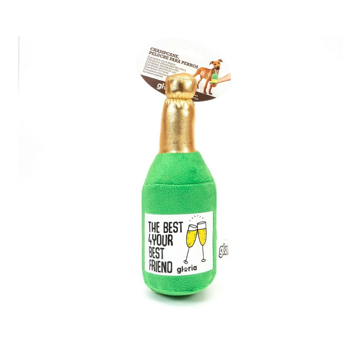 Le Champagne du Royaume – Peluche de Jeu · Chien