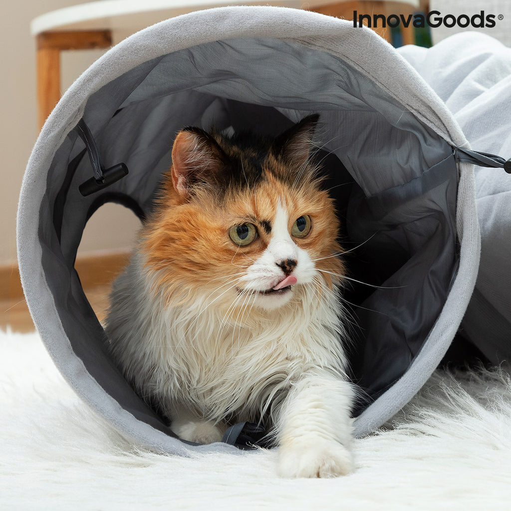 Le Tunnel des Merveilles – Tunnel de Jeu Pliable · Chat & Petit Chien