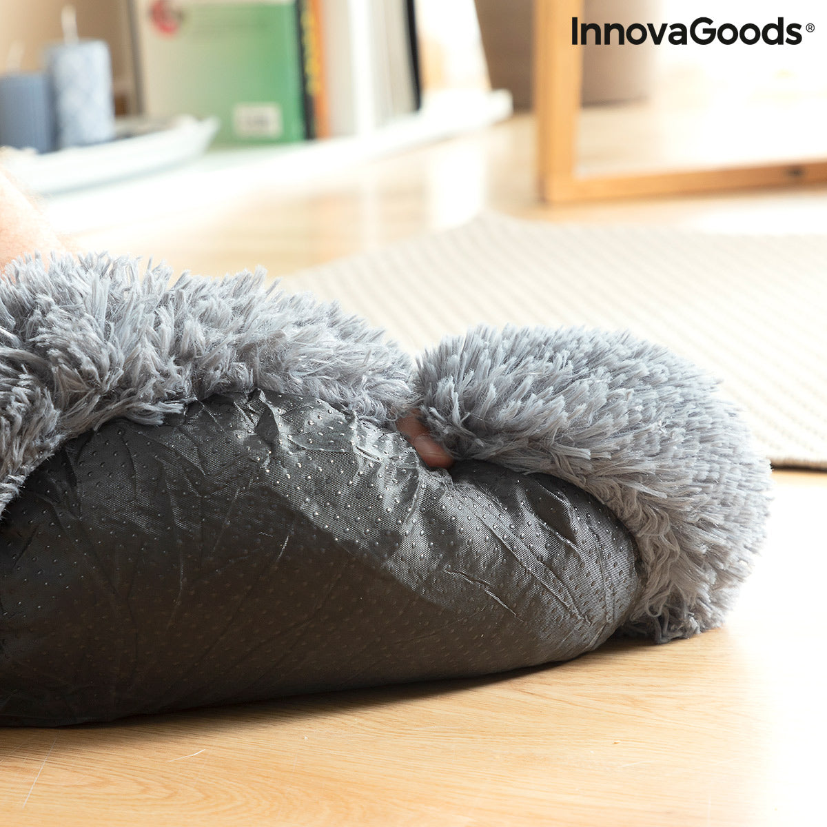 Le Cocon Royal – Panier Apaisant Anti-Stress · Chat & Petit Chien (Ø 60 cm)