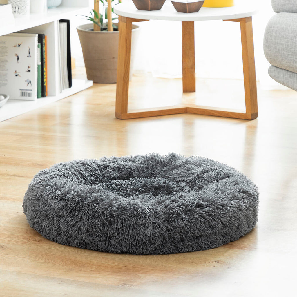 Le Cocon Royal – Panier Apaisant Anti-Stress · Chat & Petit Chien (Ø 60 cm)