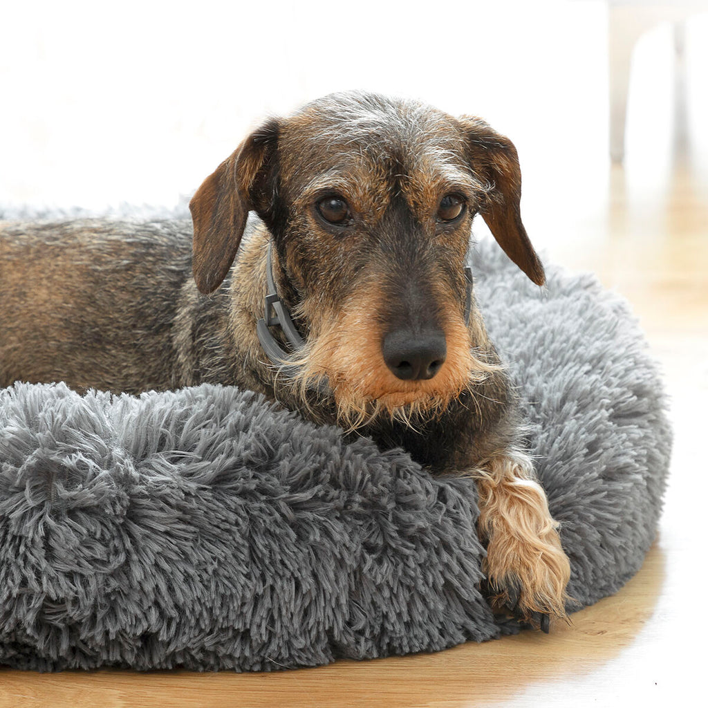 Le Cocon Royal – Panier Apaisant Anti-Stress · Chat & Petit Chien (Ø 60 cm)