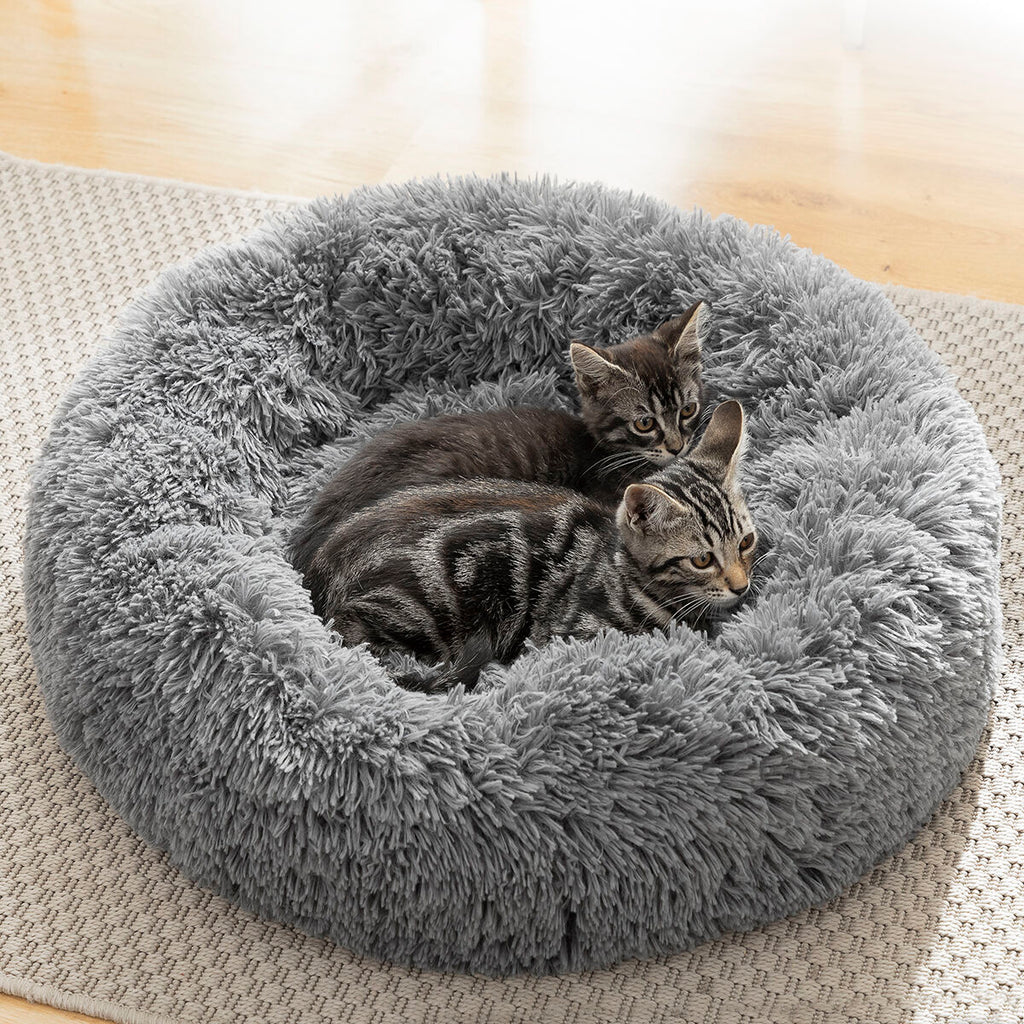 Le Cocon Royal – Panier Apaisant Anti-Stress · Chat & Petit Chien (Ø 60 cm)