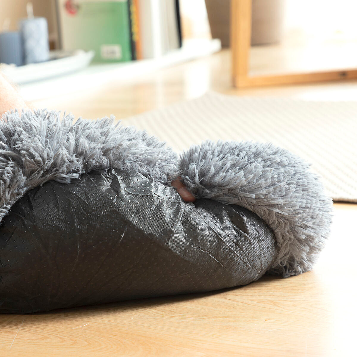 Le Cocon Royal – Panier Apaisant Anti-Stress · Chat & Petit Chien (Ø 60 cm)
