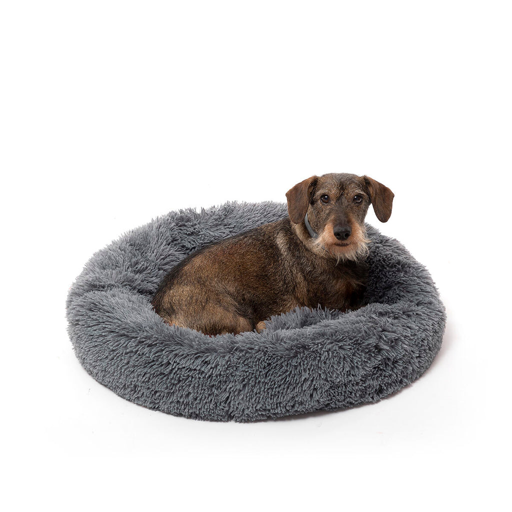 Le Cocon Royal – Panier Apaisant Anti-Stress · Chat & Petit Chien (Ø 60 cm)